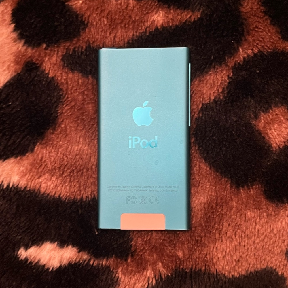 Apple iPod in Teal and Coral